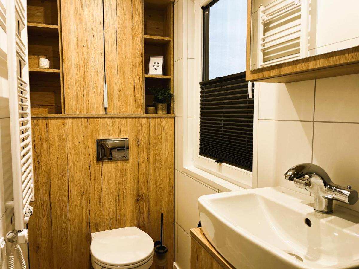 Ostseecamp Ferienhaus "Quartier 104" シャルボイツ エクステリア 写真